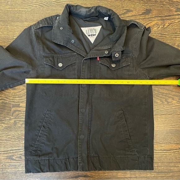 Men’s | Levi’s Black Denim Trucker Jacket | Small - Picture 8 of 10